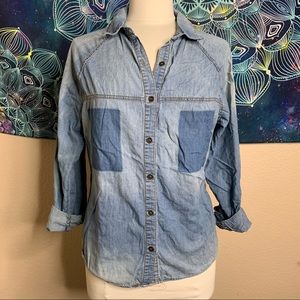 Denim Button Up